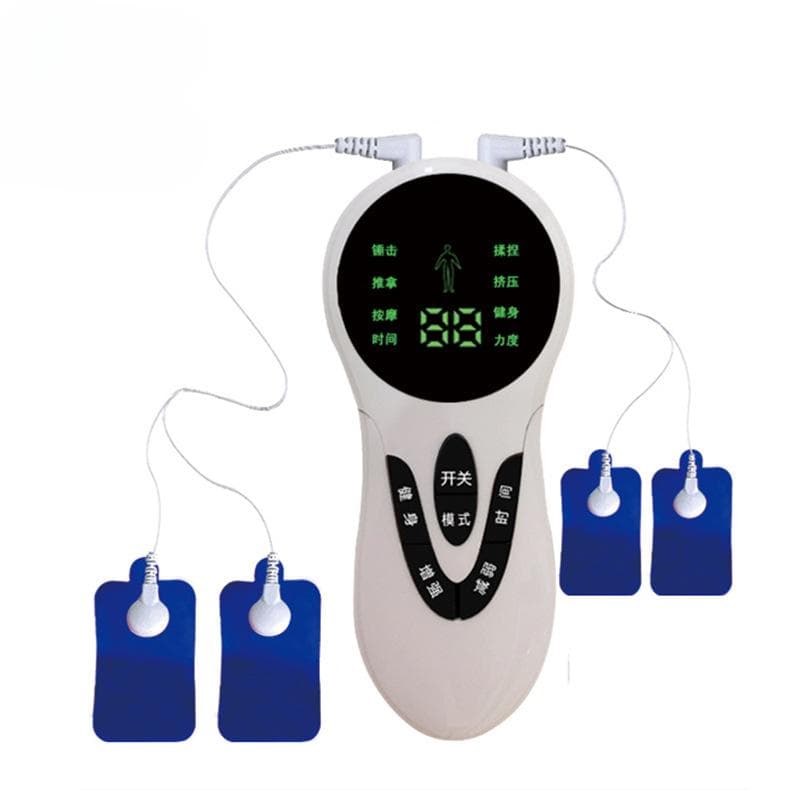 New Physiotherapy Instrument Mini Digital Meridian Massager, Pulse Dual Output Massager Charging Model