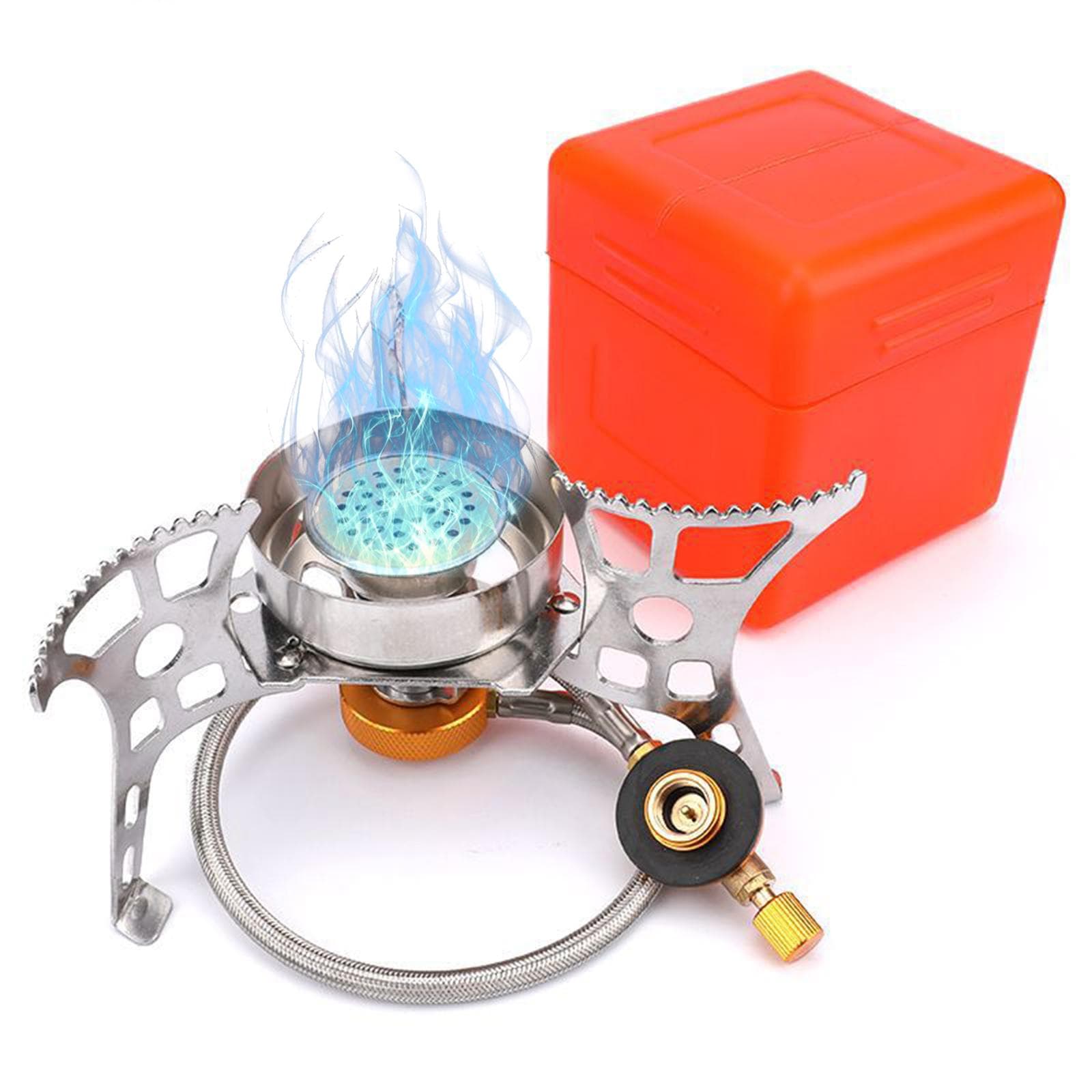 Portable Gas Stove Split Gas Furnace Outdoor Camping Stove Piezo Ignition Stove/Manual Ignition Manual Ignition Stove