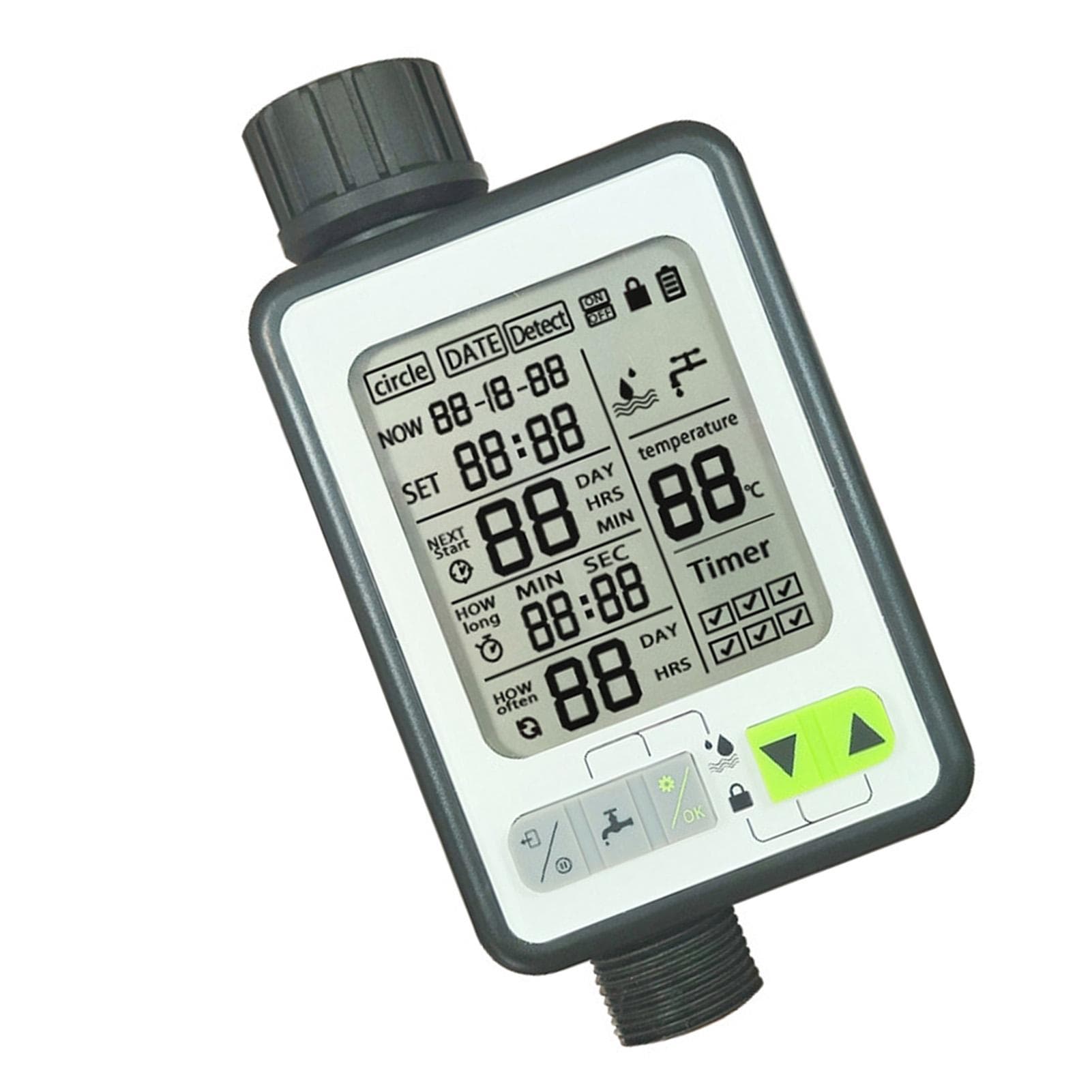 Watering Timer Automatic 3 Modes Rain Sensing Sprinkler Timer for Lawn Garden Yard Care
