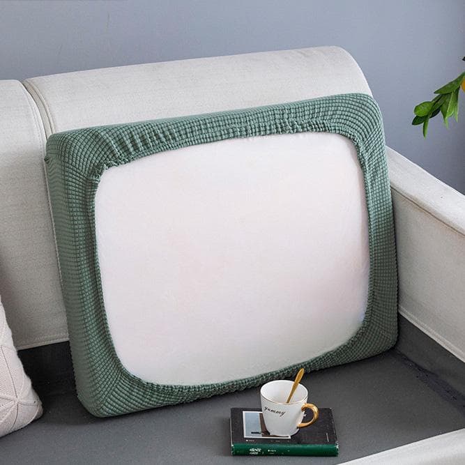 Sofa Cushion Cover Elastic Home Decoration Solid Color Protector Sofa Cover Personality Matching Washable Couch Cover Slipcover normal S