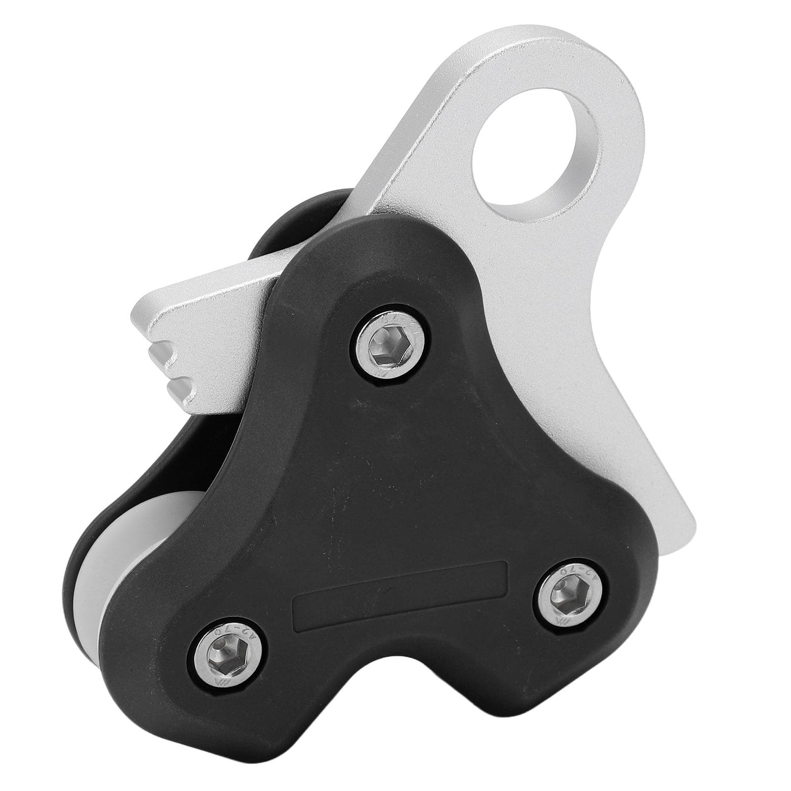 Aluminum Alloy Pulley Scuba Free Diving Buoy Metal Rope Retractor High Efficiency Diving