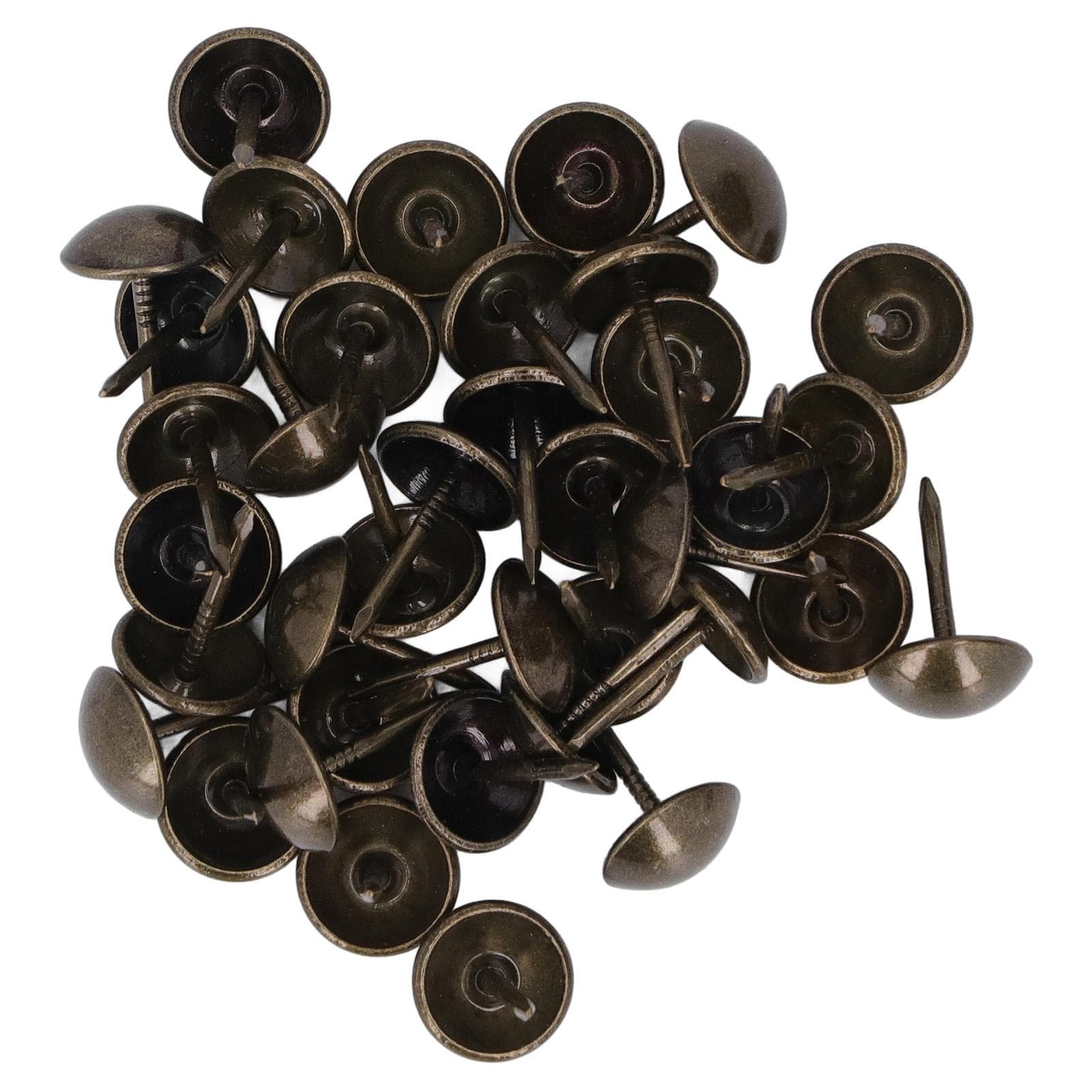 100 Pcs Furniture Decorative Nail Carbon Steel Antique Sofa Bed Decorative Tack with Tape Measure