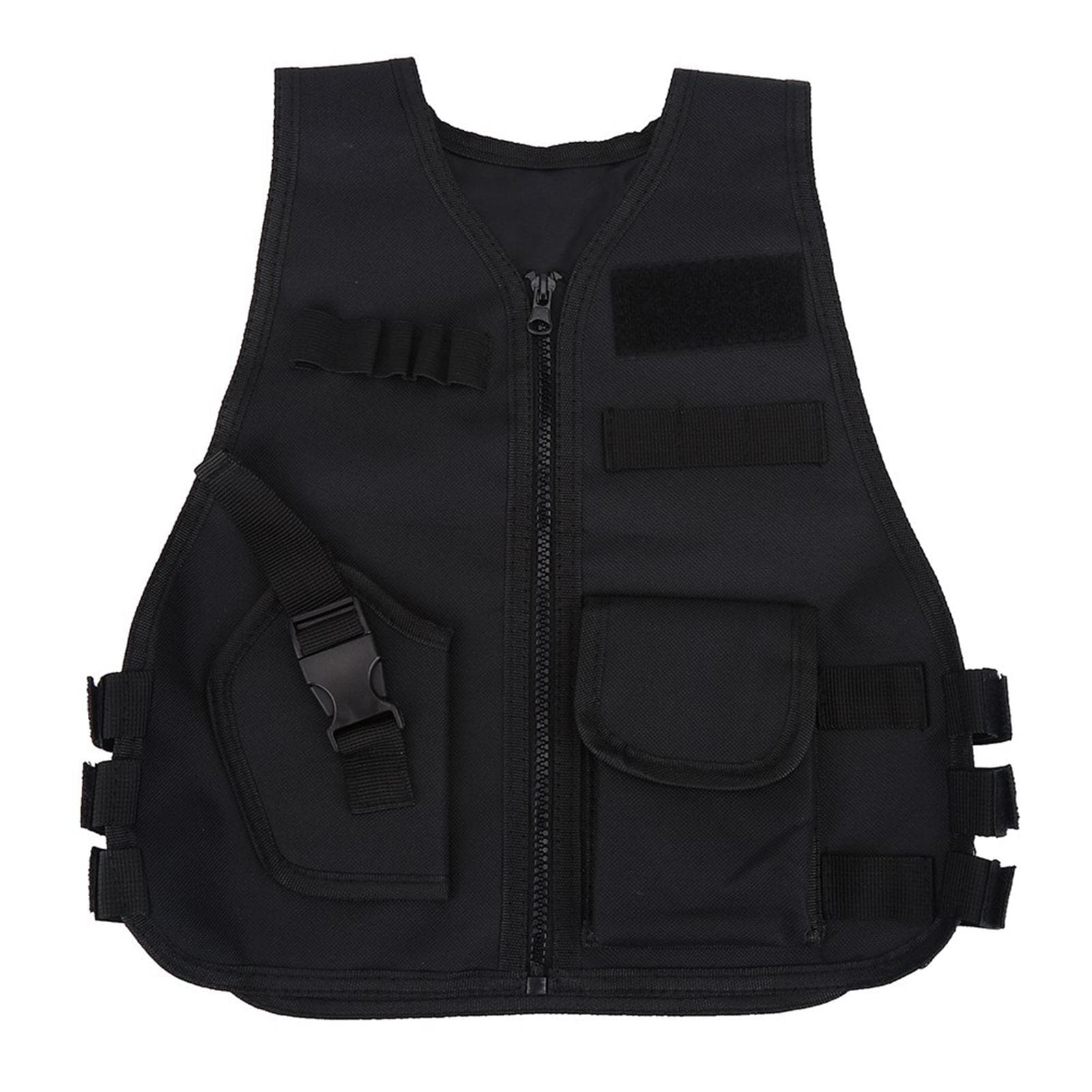 Breathable Children Kids Vest Protective Waistcoat for Outdoor Hunting Combat Games Black S S