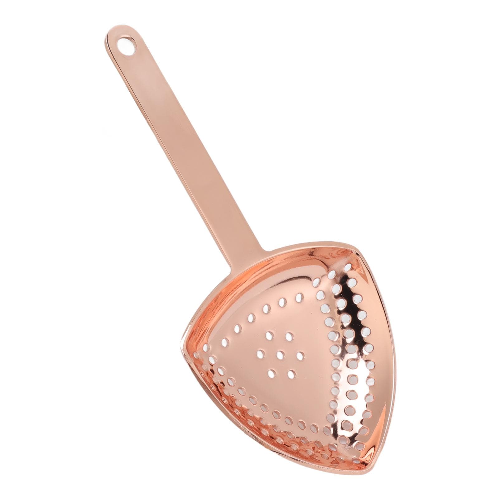 Triangular Cocktail Strainer No Breakage Anti Rust Fine Filtration Decorative Professional Ice