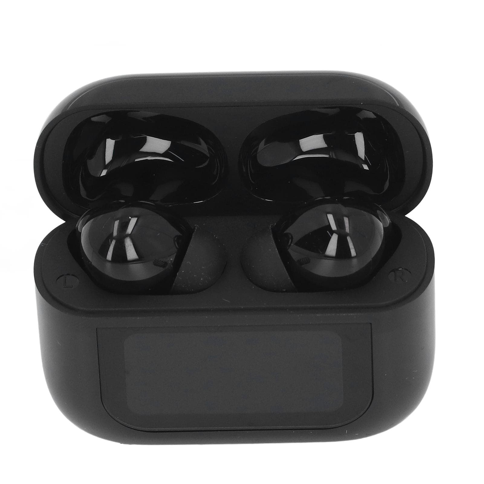 Wireless Earbuds with Touchscreen Charging Case HiFi Noise Canceling Bluetooth 5.4 Headphones for black