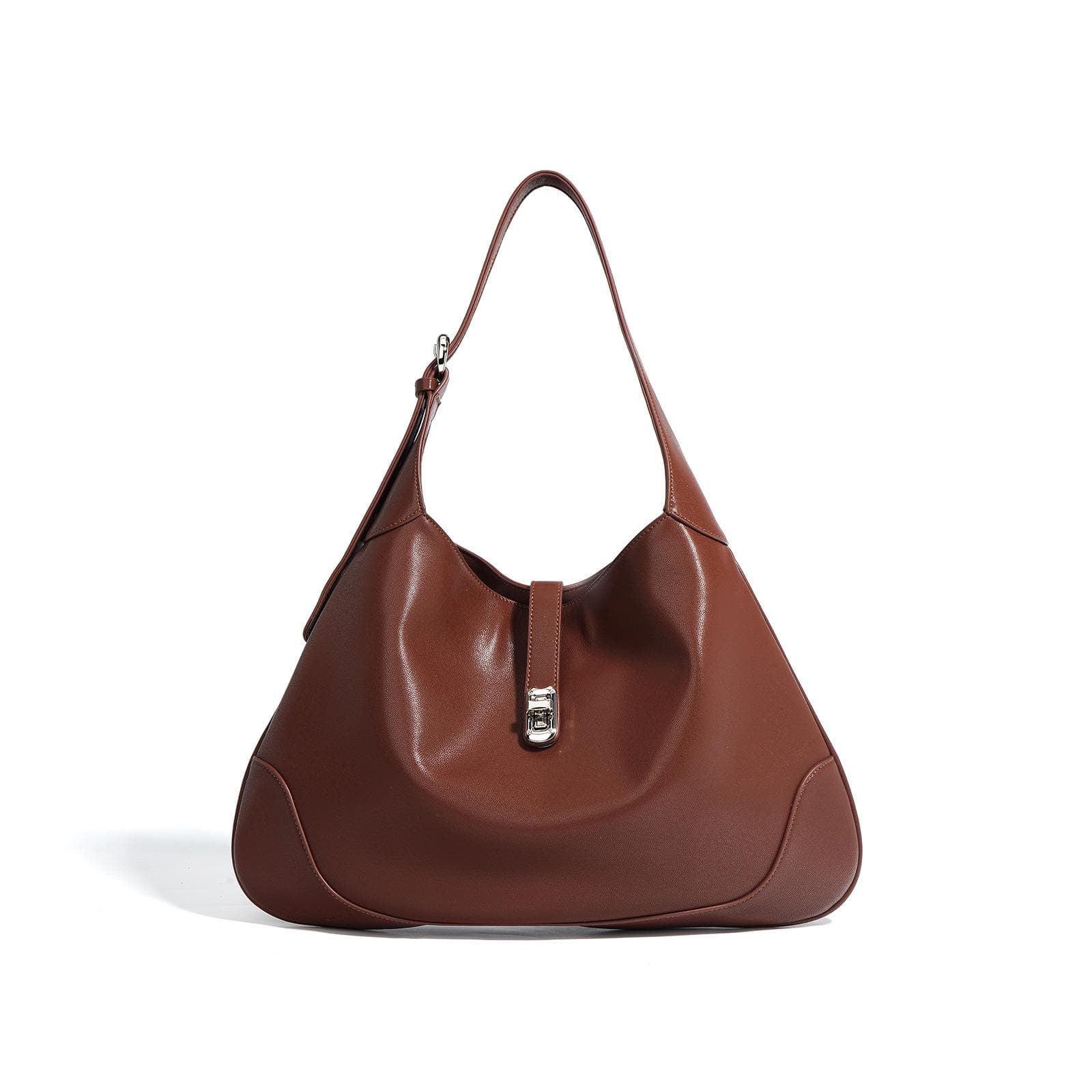 Large Capacity Hand-held Underarm Bag for Women Fashion Retro Shoulder Bag Niche Versatile Commuter Tote Bag