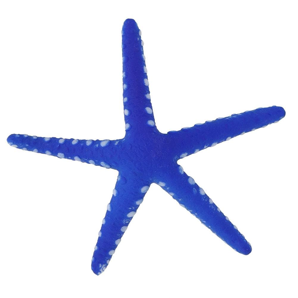 Aquarium Fish Tank Safe Plastic Luminous Simulation Starfish Landscape Decorationblue blue