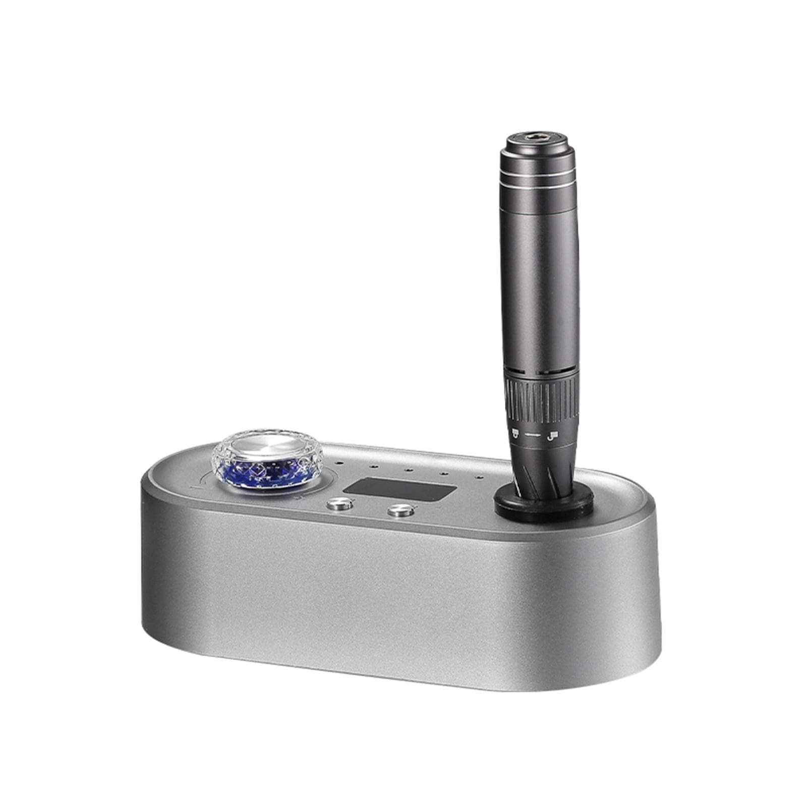 Nail Polisher 40000RPM Electric Nail Remover Rotation Rate Adjustable Electric Nail Manicure Tool US Plug grey