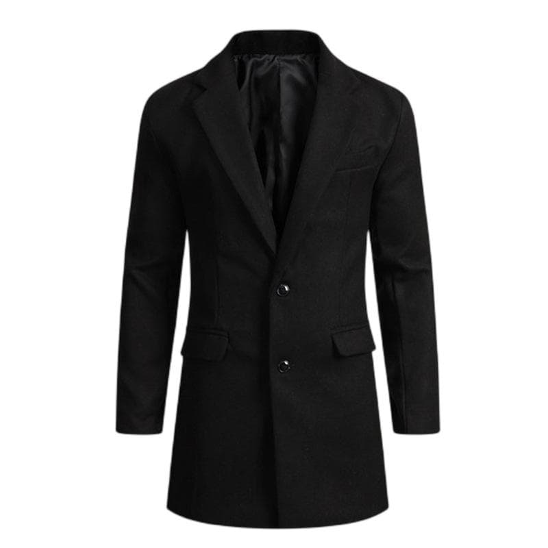 Men's Woolen Coat, Thickened Coat, Woolen Suit 4XL