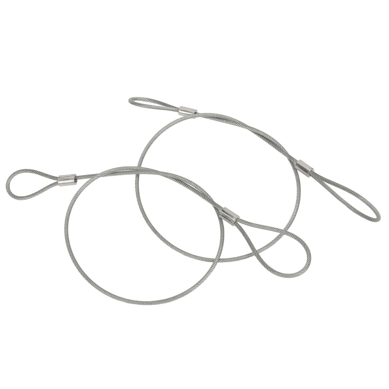 2Pcs Emergency Hood Release Cable Kit RP604802 Replacement for Corvette C4 1984 to 1996