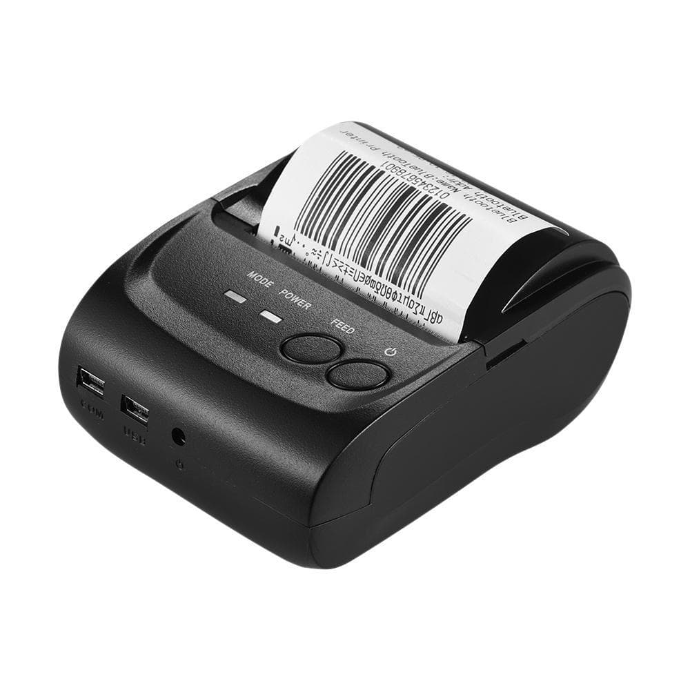 58mm Mini Wireless Bluetooth USB Dot Receipt Thermal Printer for Android PC EU Plug