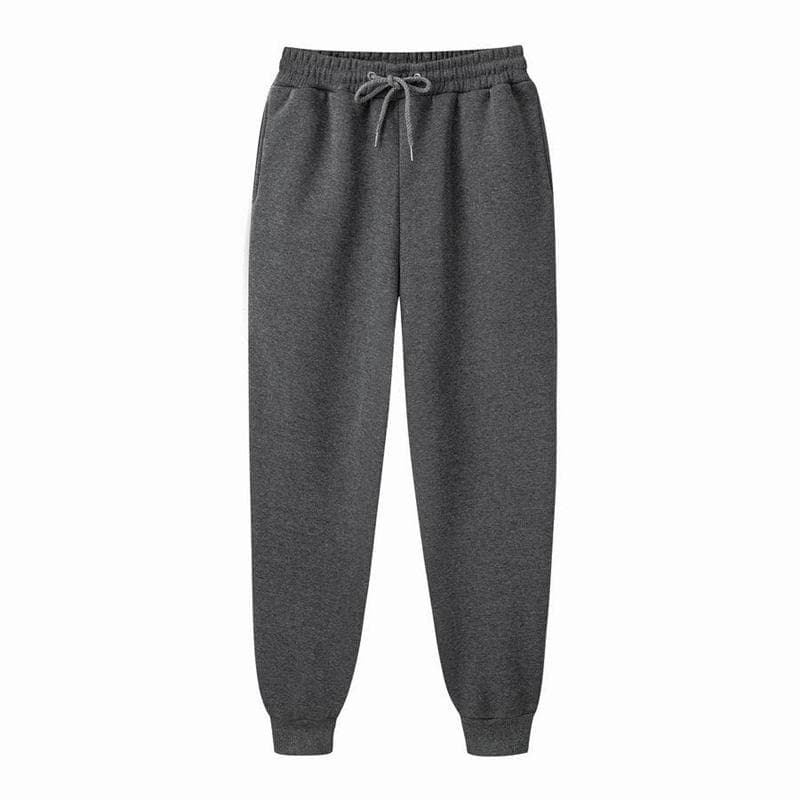 New Men Joggers Brand Male Trousers Casual Pants Sweatpants Jogger 13 Color Workout Sweatpants XXL dark grey