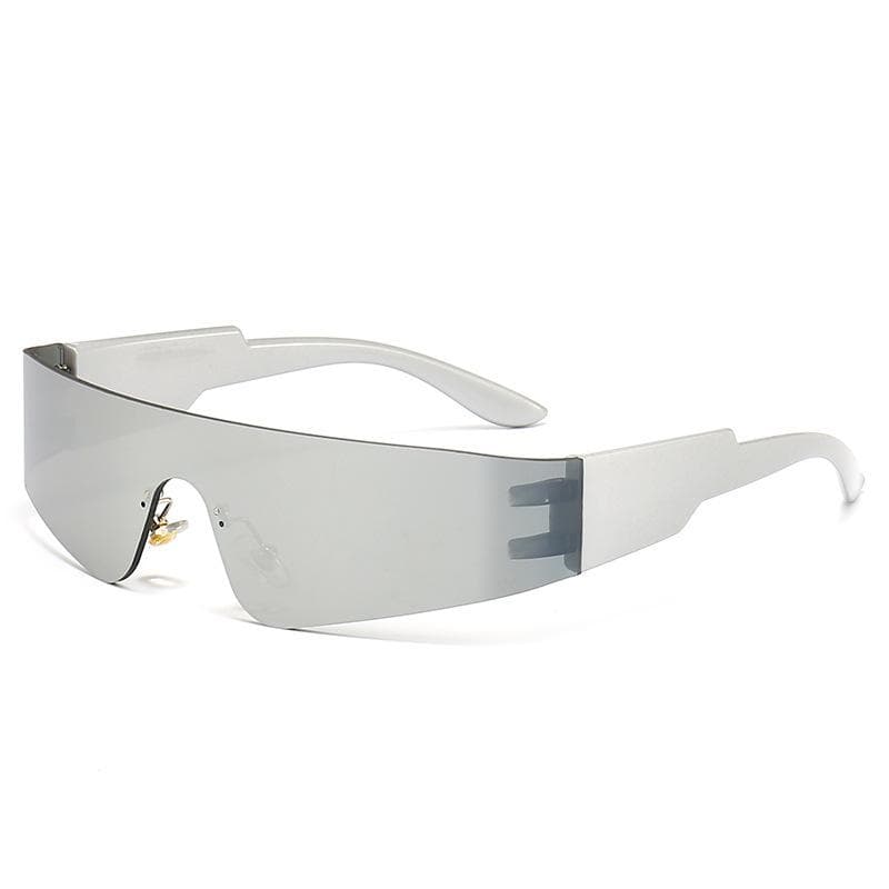 1PC Y2K Sunglasses Trendy Hip Hop UV Protection Outdoor Cycling Sunshade Internet Celebrity Style