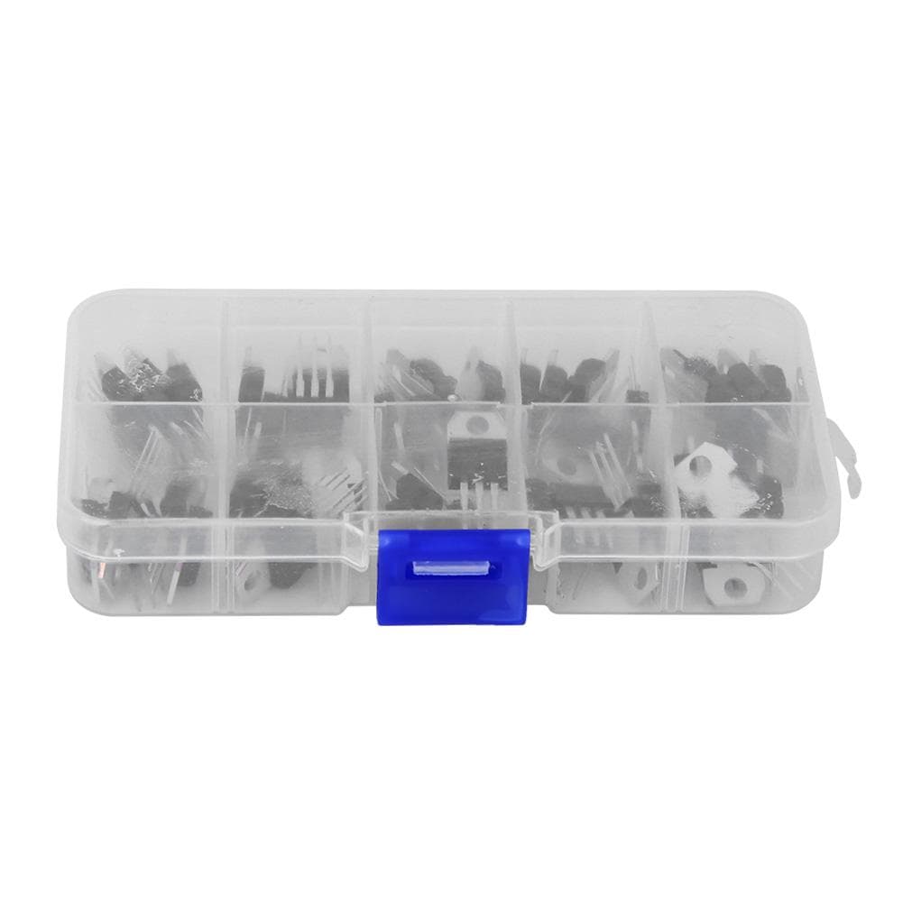 50PCS Voltage Regulator Transistor Kit Electronic Component Industrial Parts Electrical Supplies
