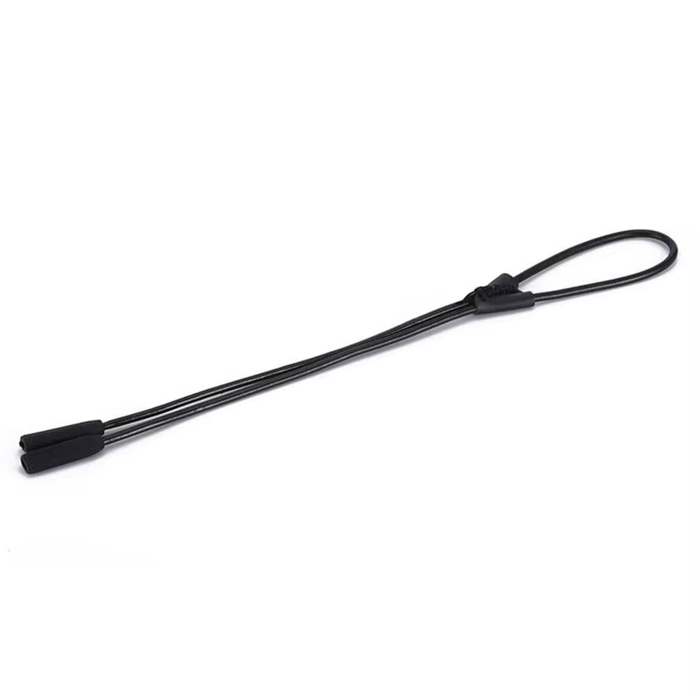 Adjustable Eyewear Rope Leather String Holder Sunglasses Chain Eyeglass Lanyard Anti Lost Glasses Strap Sports Accessories black