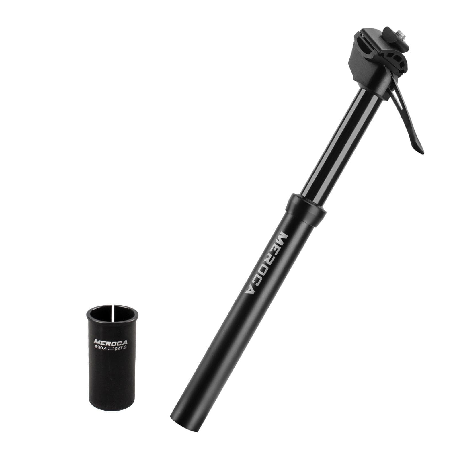 Hydraulic Dropper Post Adjustable Angle Seat Dropper Manual Control Aluminum Alloy Dropper Post 400+30.4