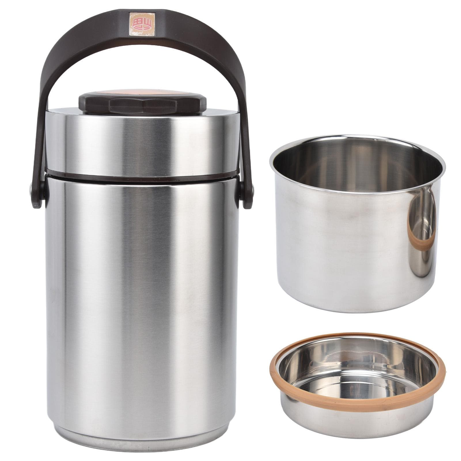 2300ml Insulated Lunch Containers Portable 304 Stainless Steel Vacuum Insulated Food Jar Vacuum L