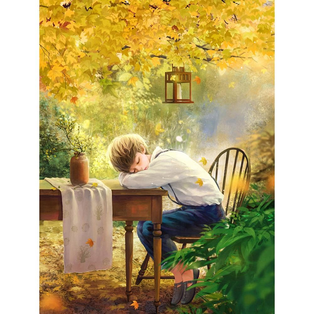 Home Decor DIY 5D Diamond Embroidery little boy Cross Stitch Set Hobby Craft 20X30CM