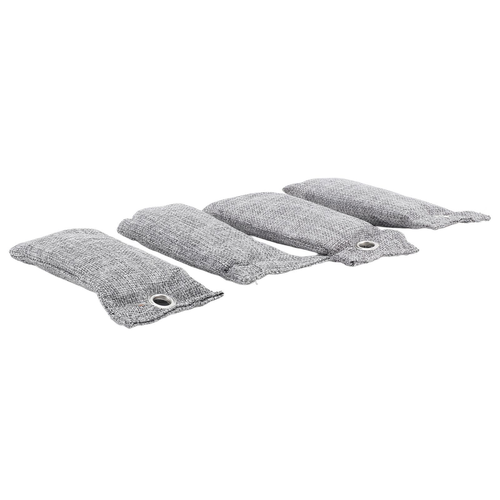 4pcs Activated Charcoal Bags Odor Absorber Shoe Deodorizer Car Air Freshener Bamboo Charcoal Air