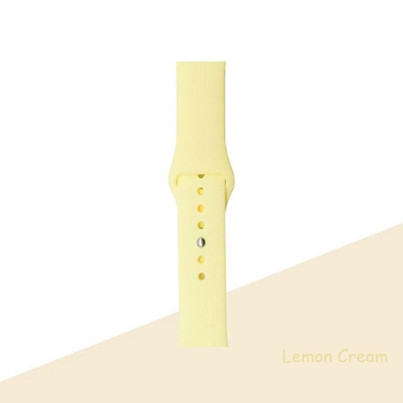Silicone Strap For Apple Watch Bracelet 44mm 40mm 38mm 42 Mm Watchband For Apple Watch Band Correa For Iwatch Series7 6 Se 5 4 3 38 40mm SM