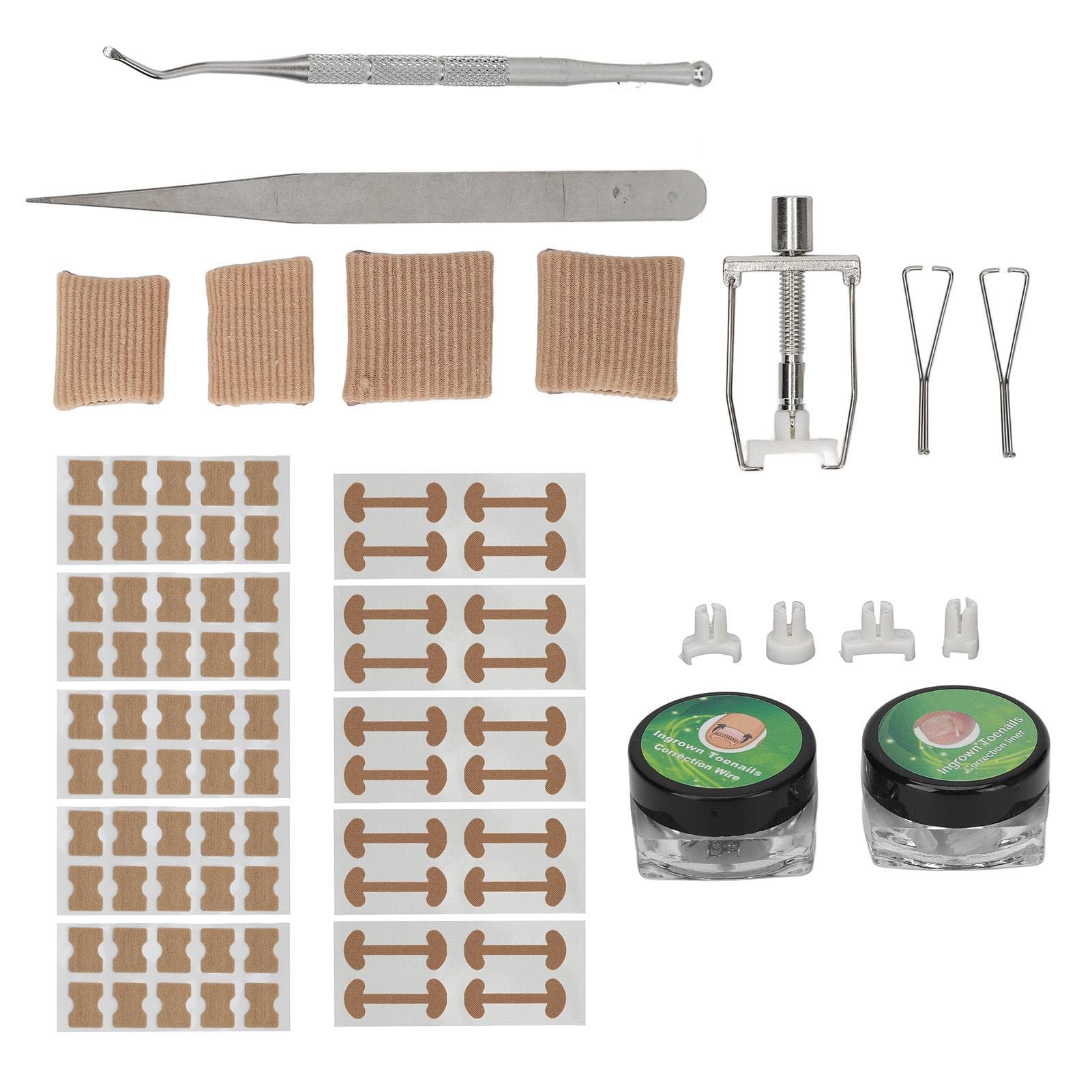 Ingrown Toenail Treatment Kit Glue Free Pedicure Ingrown Toenail Corrective Patches Tool