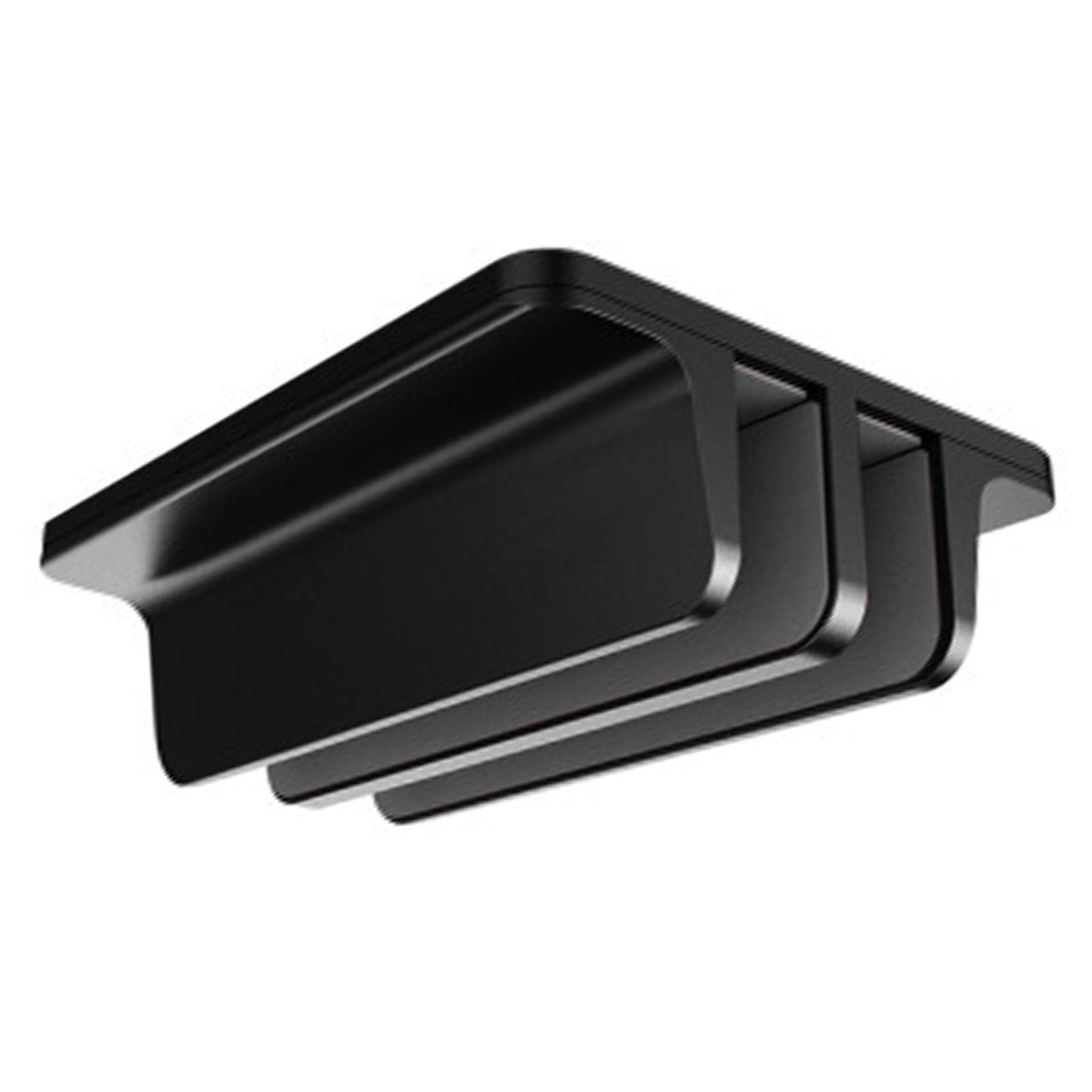 Vertical Laptop Stand 2 Slot Desktop Stand Holder with Adjustable Dock Aluminum Alloy Laptop Stand black