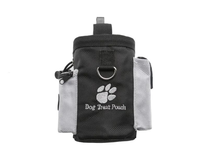 Portable Feeding Outdoor Pet Dog Treat Pouch Portable Dog Training Bags Pet Snack Food Container Puppy Snack Reward Waist Bag black