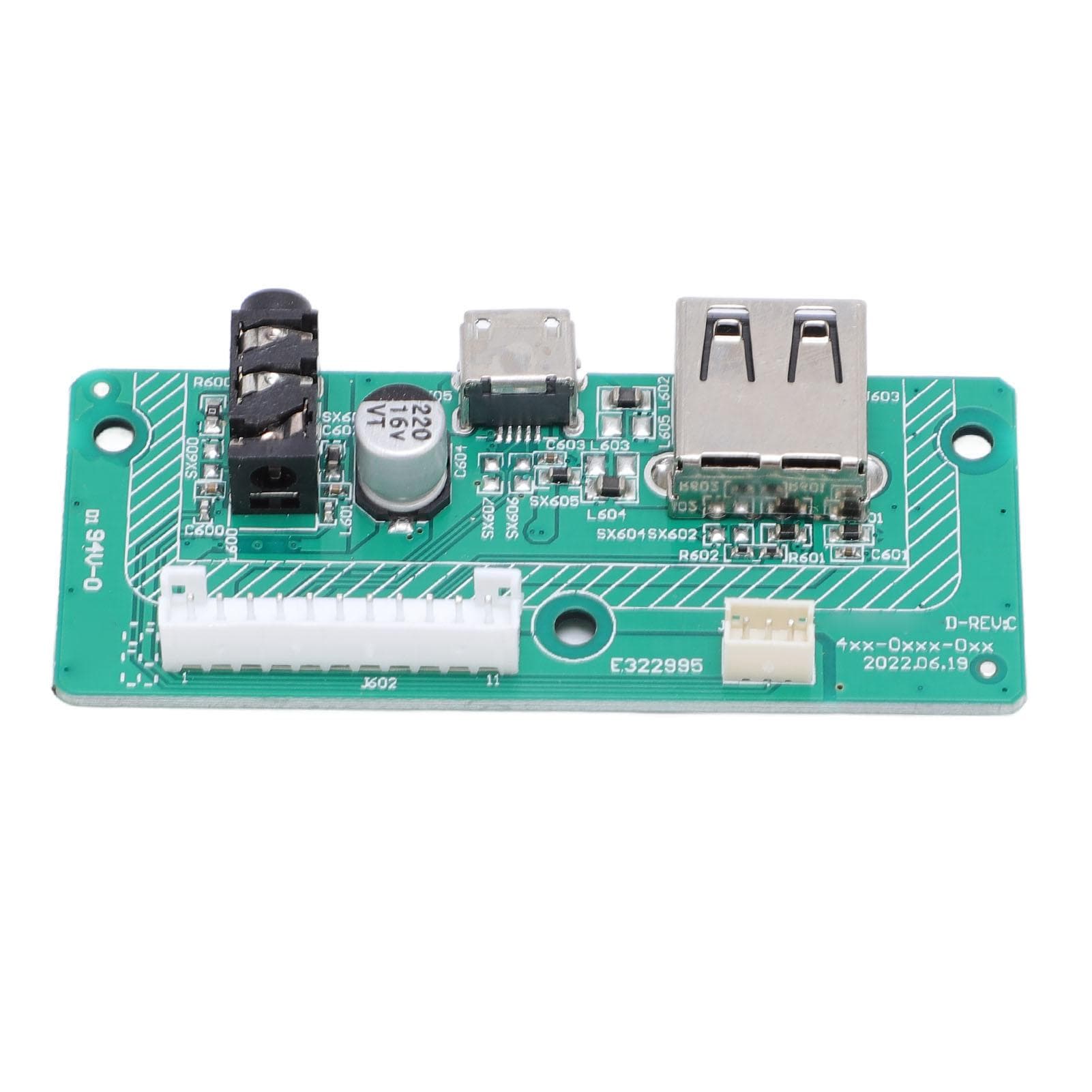 Speaker Charging Port Board Green USB Sound Jack Charging Port Circuit Board for Charge 3 GG