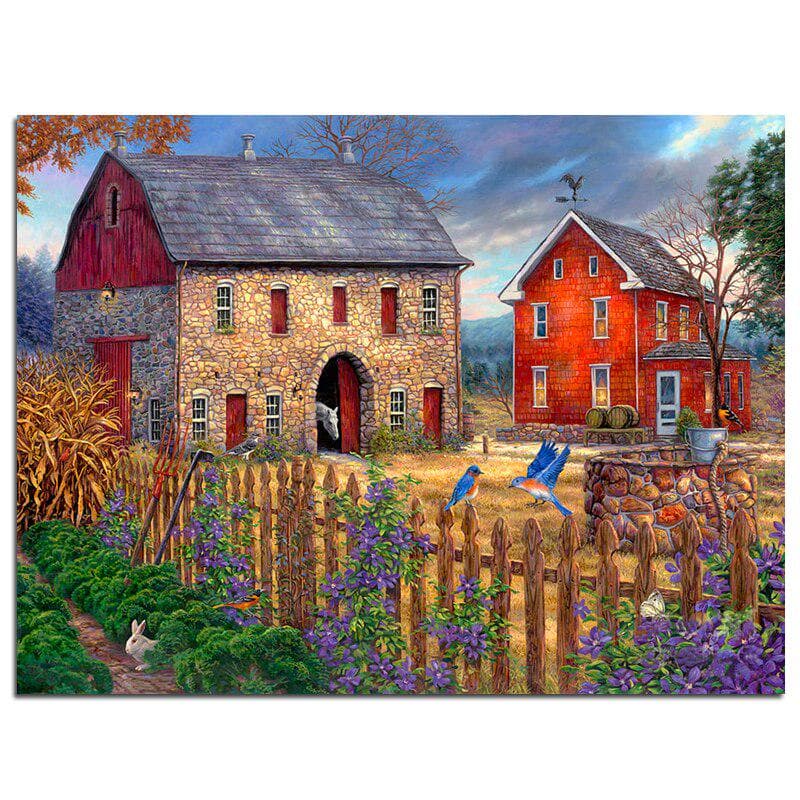 Diamond Embroidery 5D DIY Diamond Painting Cross Stitch Full Round Diamond Mosaic 20X30CM