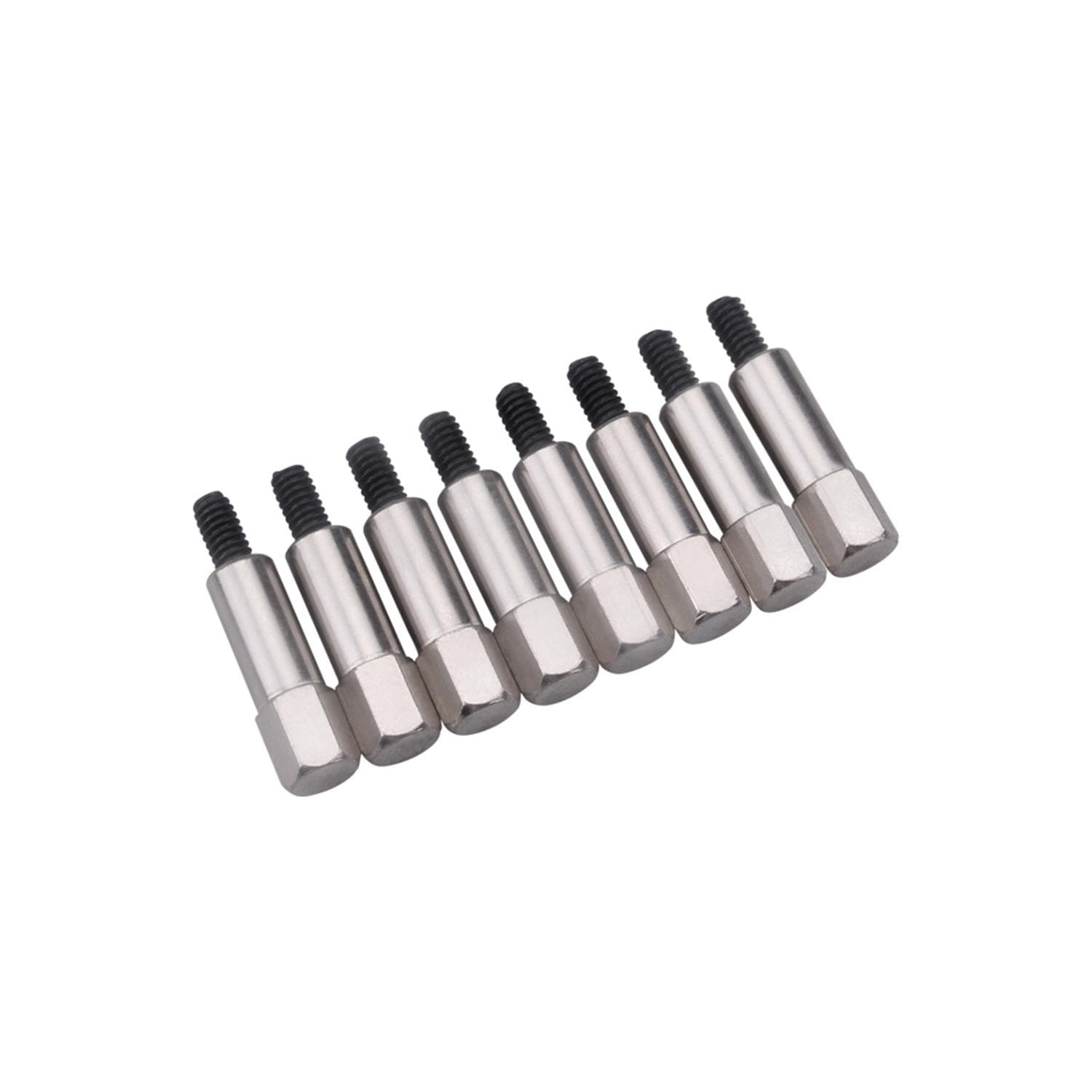 14 Pcs Chrome Valve Cover Bolt Set Small Block Fit for Chevy 283 305 327 350 383 396 427 454 502 silver