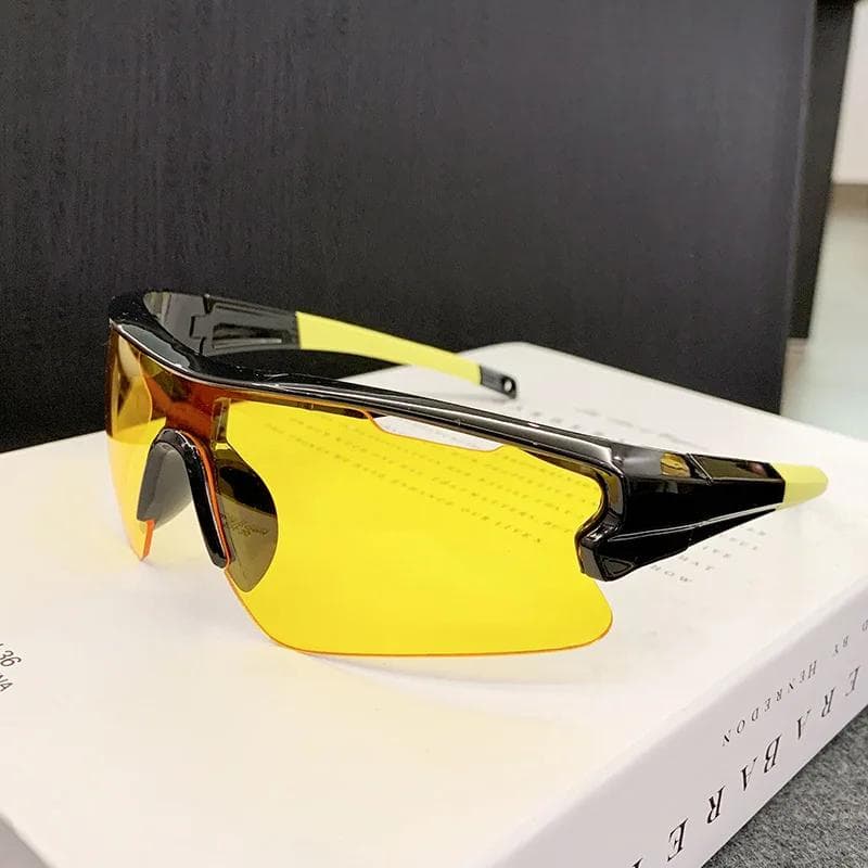Men Cycling Sunglasses MTB Bike Sports Glasses Outdoor Riding Protection UV Sun Goggles for Road Mountain Bicycle 1PC