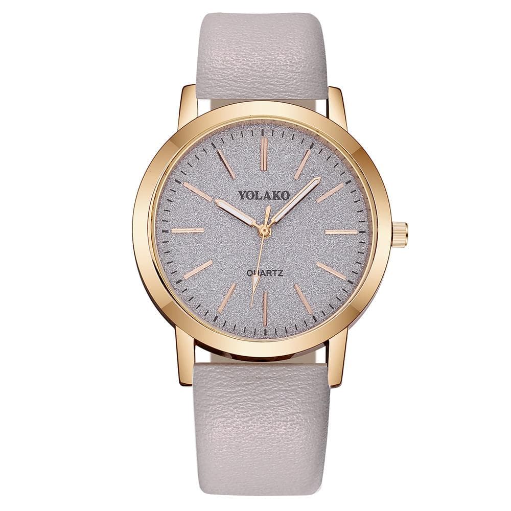 Luxury Women Watches Fashion Ladies Leather Quartz Wristwatches Montre Femme Brand Female Watch