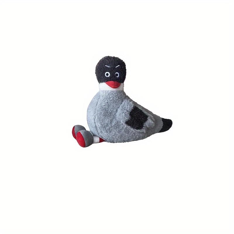 Plush Pigeon Dog Toy for Medium Breeds - Cute and Cuddly Pet Pillow for Sleeping and Playtime 27cm/10.63in