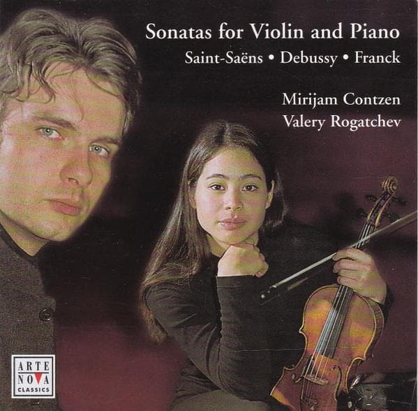 CD MIRIJAM CONTZEN • VALERY ROGATCHEV - Sonatas For Violin And Piano 74321592332 Arte Nova Class 1998 Europe Classical Used