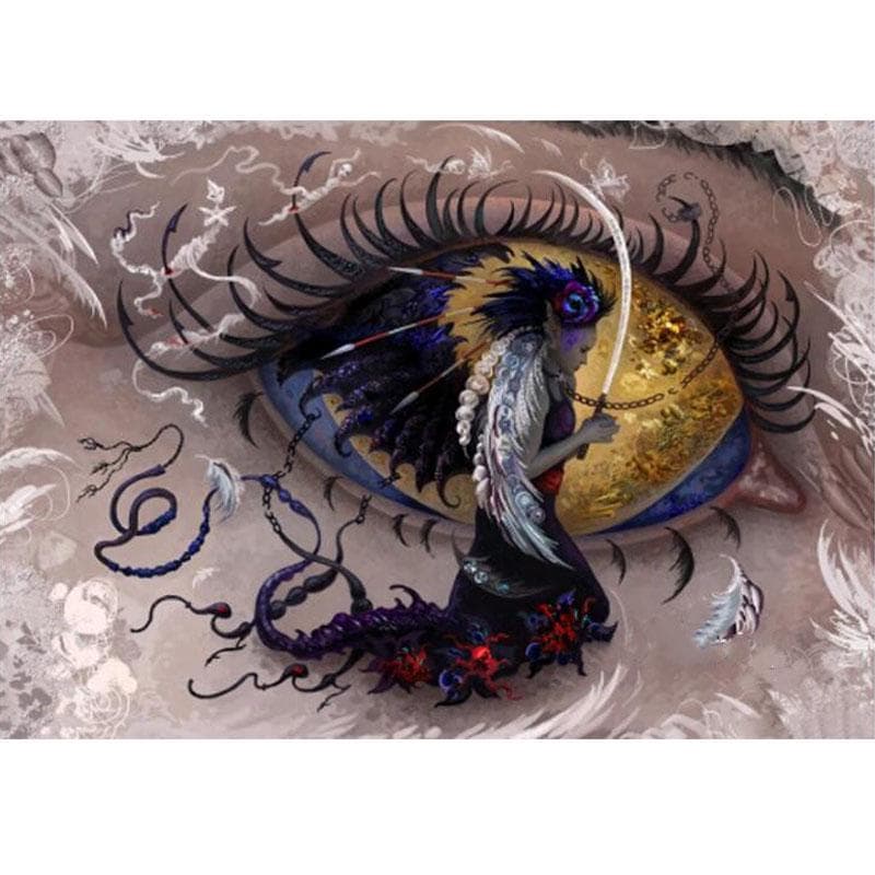 Diamond Embroidery Japanese Samurai Diy 5D Diamond Painting Cross Stitch Kit Arts and Crafts 20X30CM