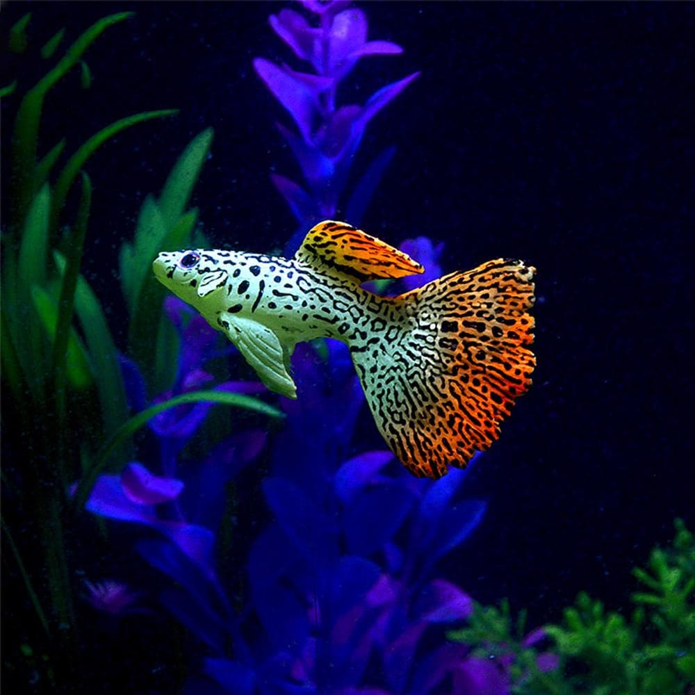 Sagit Plastic,Swimming,Faux,Fake,Gold,Fish,Aquarium,Fish,Tank,Decor,Orname,Gift One Size