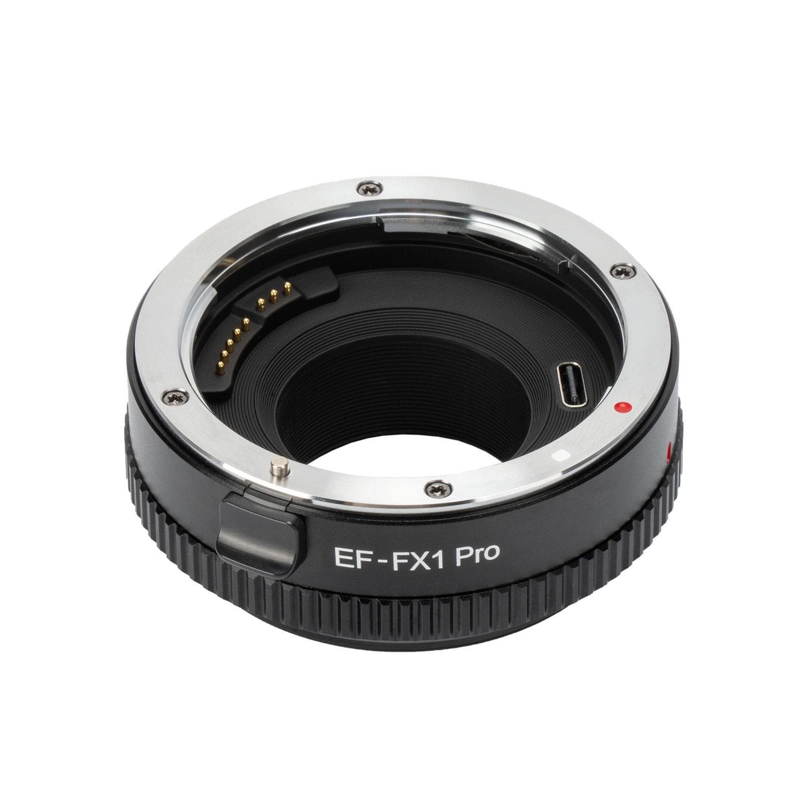 Viltrox EF-FX1 Pro Auto Focus Lens Mount Adapter with Aperture Adjustment Ring Type-C Upgraded black