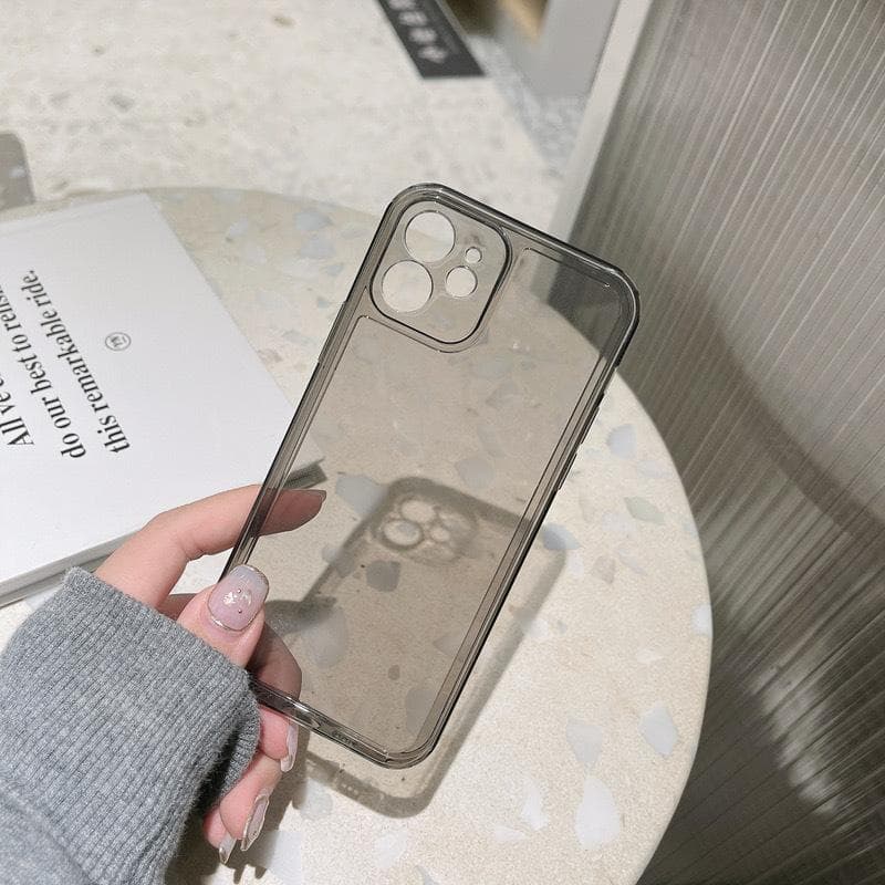 Airbag IPhone 11 Phone Case Apple 12 Protective Case 6s Transparent 8plus Simple 7 Soft Case Xr Suitable for XMAX Apple 15Plus