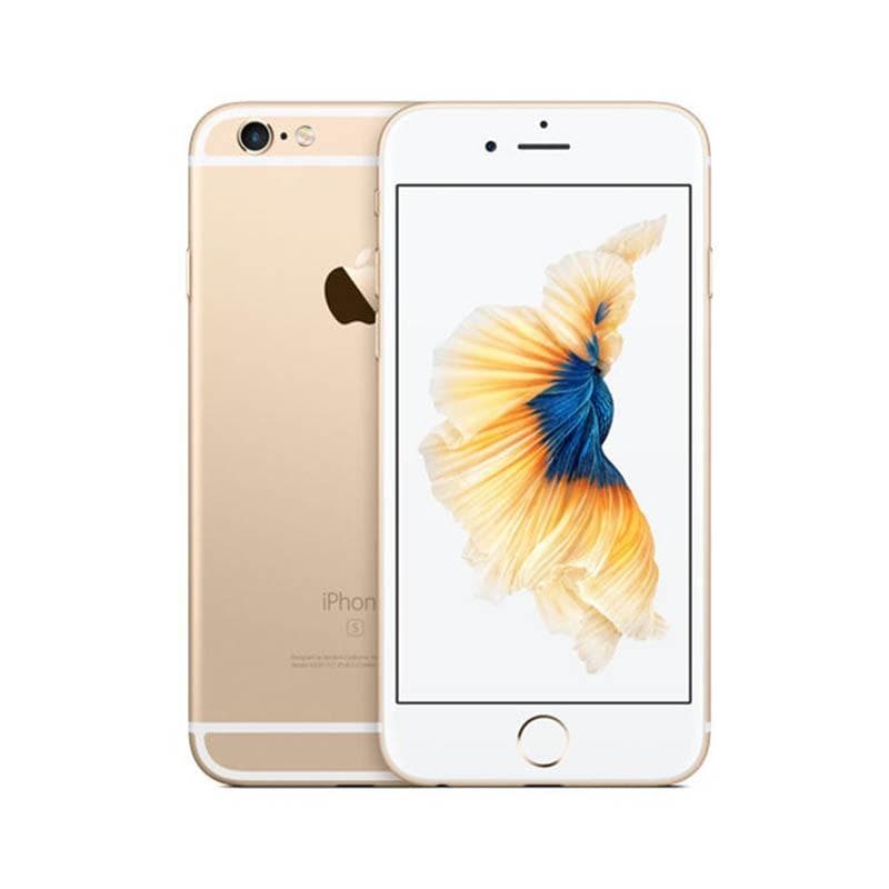 Refurbished Original Apple iPhone 6S Plus 2GB RAM 16/32/64/128GB ROM Mobile Phone With 1 SIM 16GB simple set gold