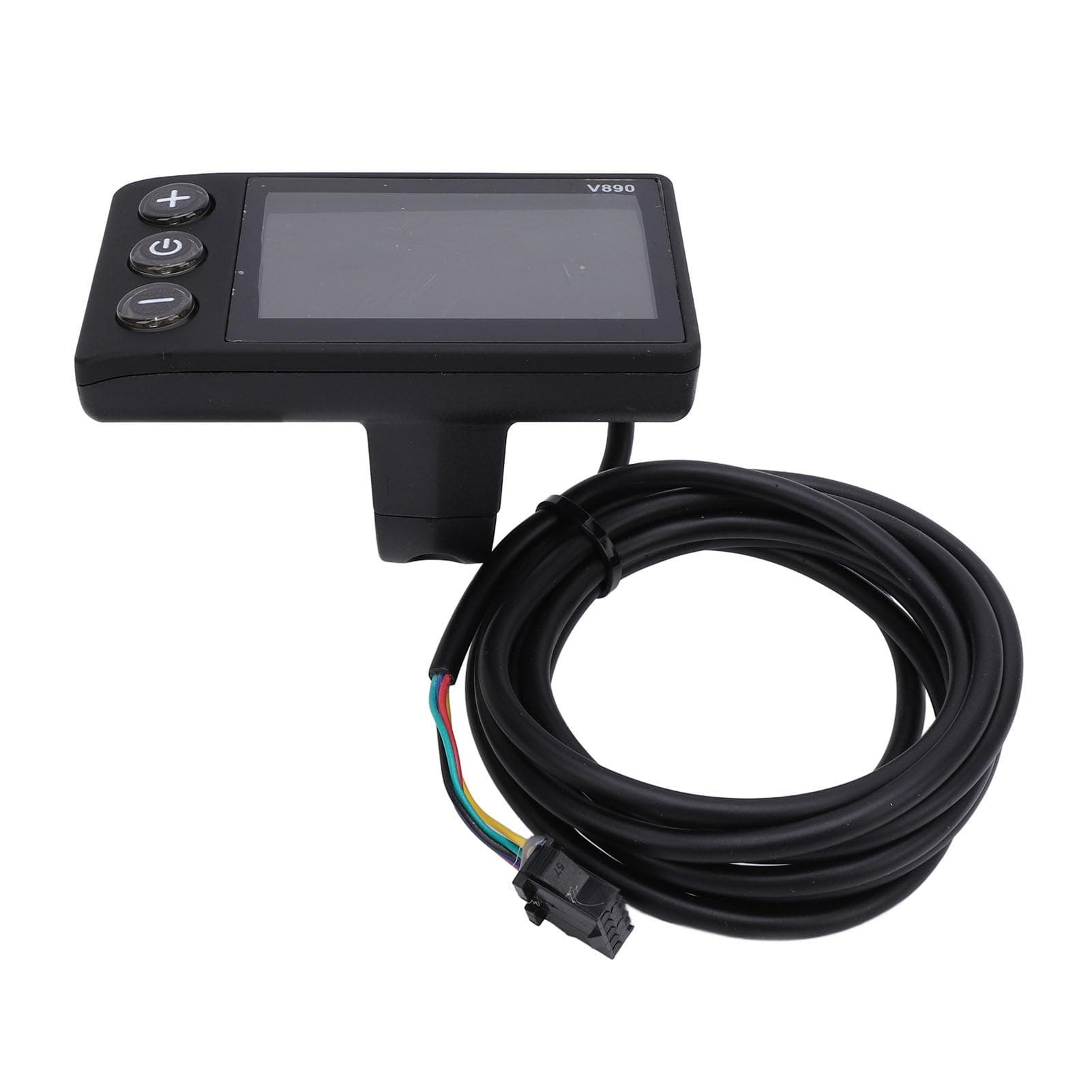 Cycling LCD Display Water Resistant Multifunctional Riding Color Screen Control Panel for 22.2mm