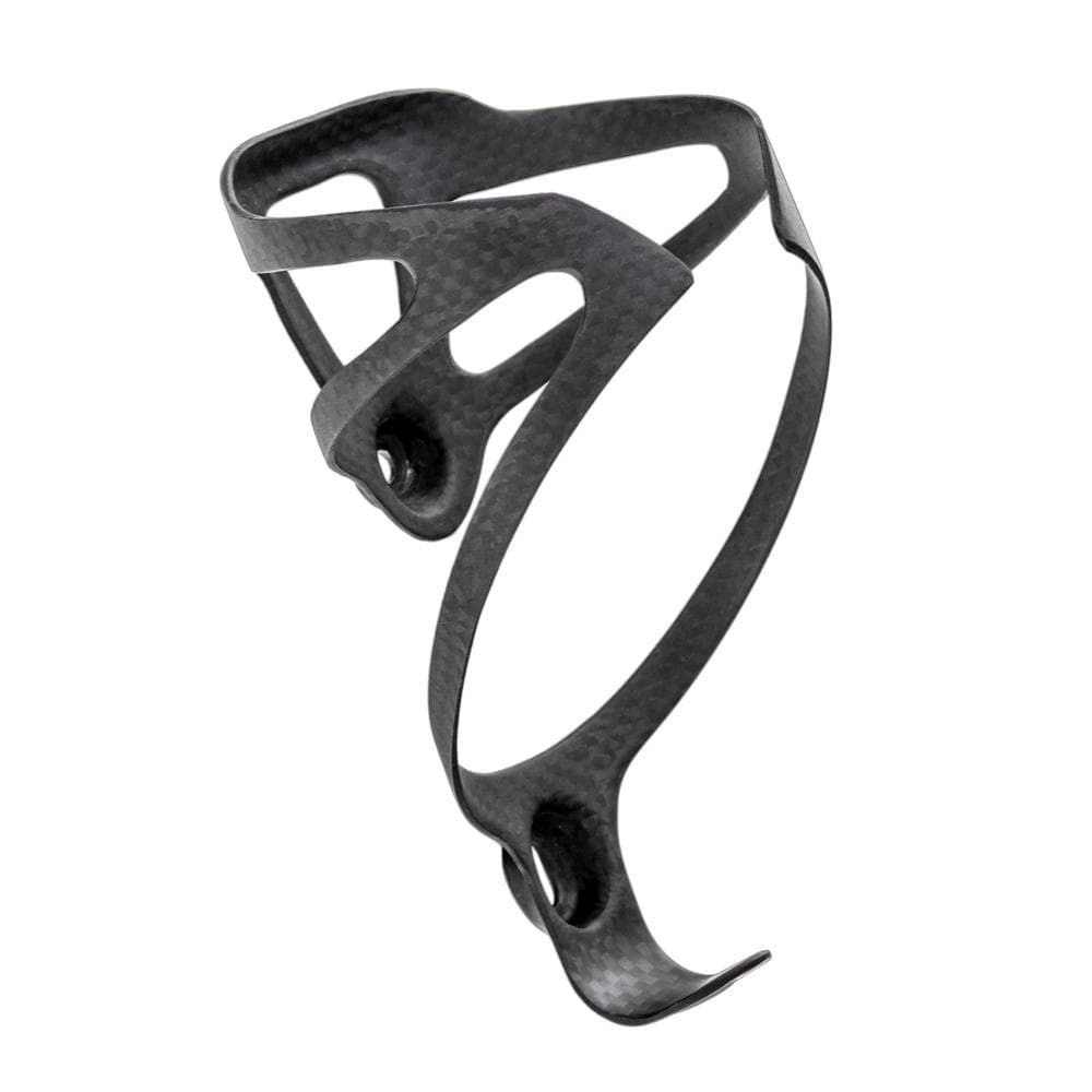Ultra-Light Bike Water Bottle Cage Full Carbon Fiber Bicycle Bottle Holder with Screws for MTB black