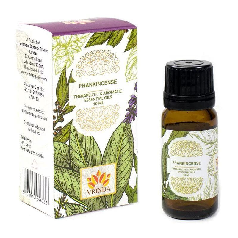 Frankincense essential oil (10 ml), Frankincense Essential Oil Vrindaam 12.484375