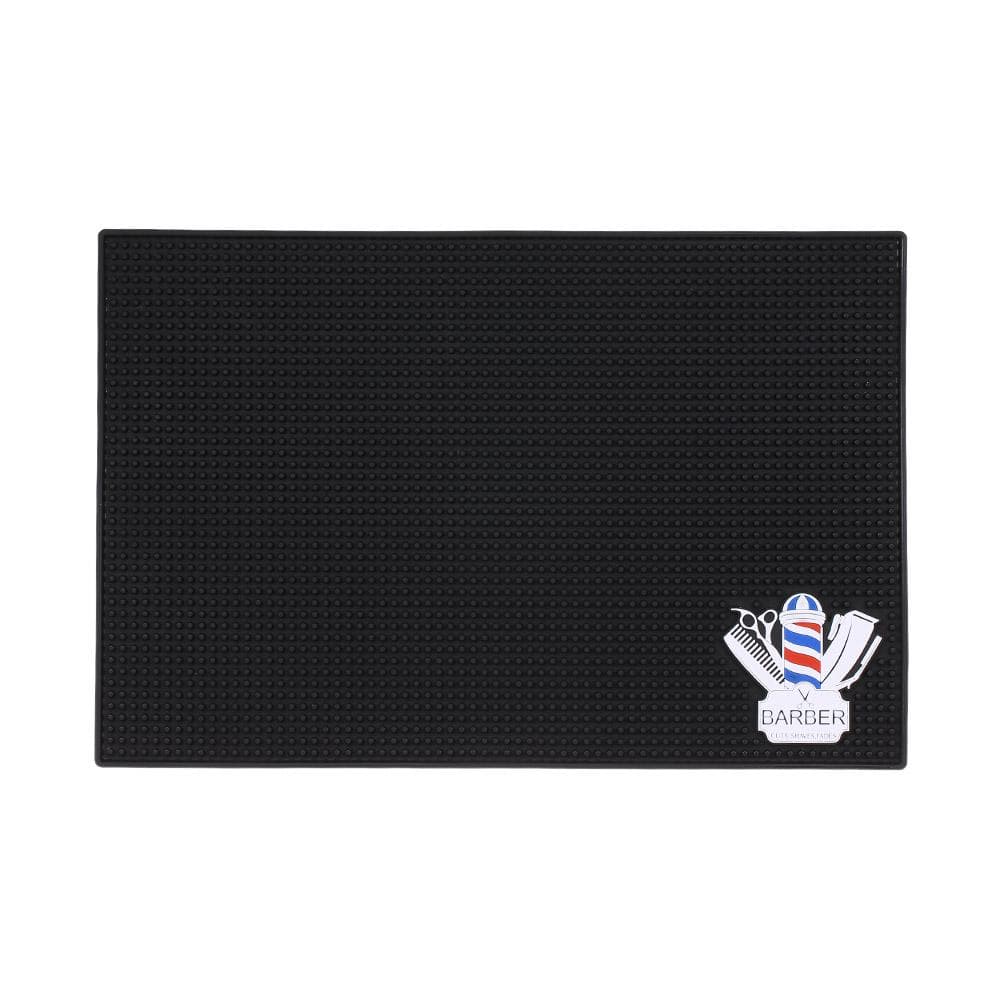 Salon Silicone Styling Tools Mat Heat Resistant Mat Tray for Curling Irons Flat Irons Straighteners black