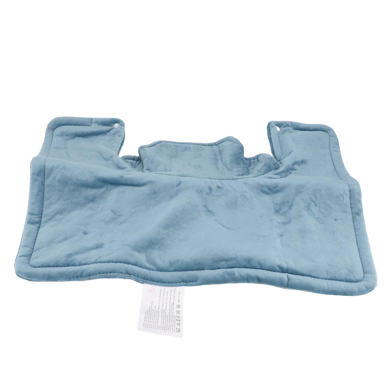 Shoulder and Neck Heating Blanket Electric Heating Pad Adjustable Temperature Electric Heated Neck US Plug blue