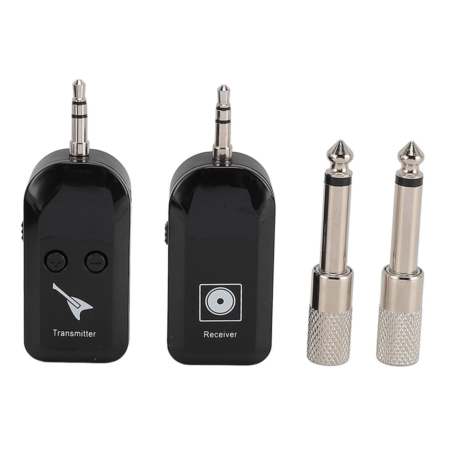 Guitar Wireless Pickup Piano Bass Instrument Cordless Transmitter Receiver System