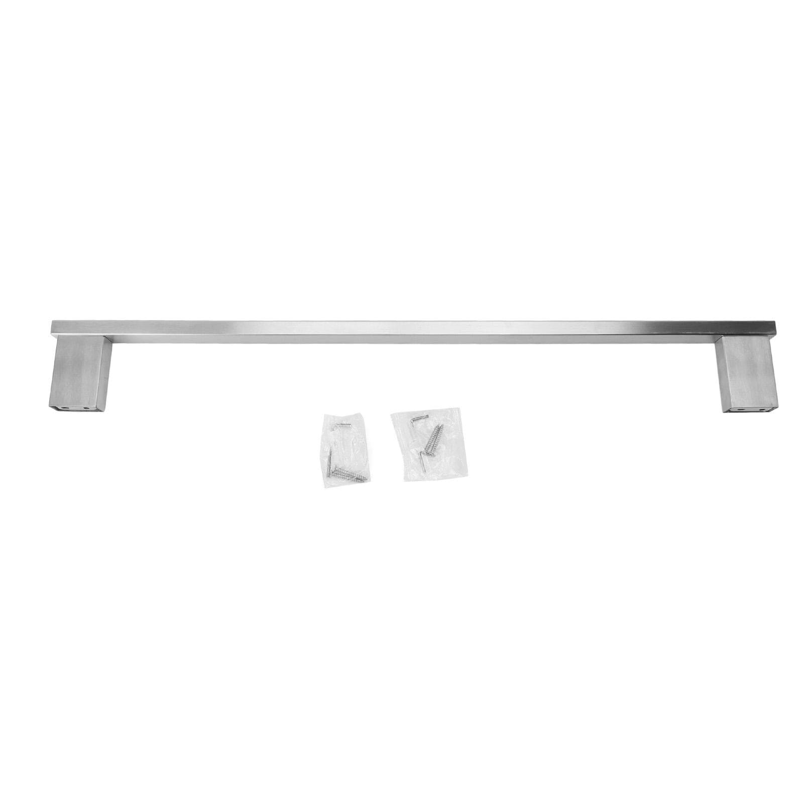 Towel Bar Brushed Chrome Plated 304 Stainless Steel Rust Proof Simple Towel Rod for Bathroom Hotel 60cm / 23.6in