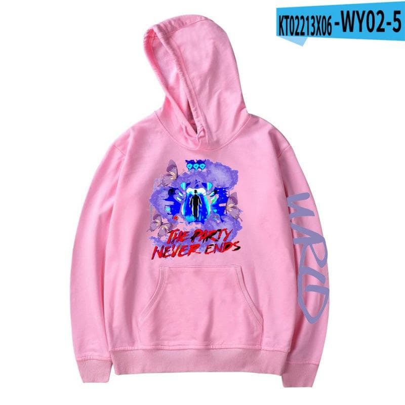 Black Hoodies Juice WRLD Men Women Sweatshirts XXL