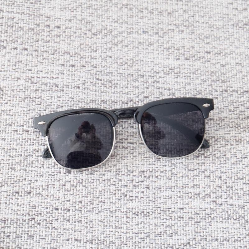 New Large Frame Square Sunglasses for Kids UV400 Protection Fashion Sun Glasses Outdoor Shading Boys Girls Eyewear As shown in the figu