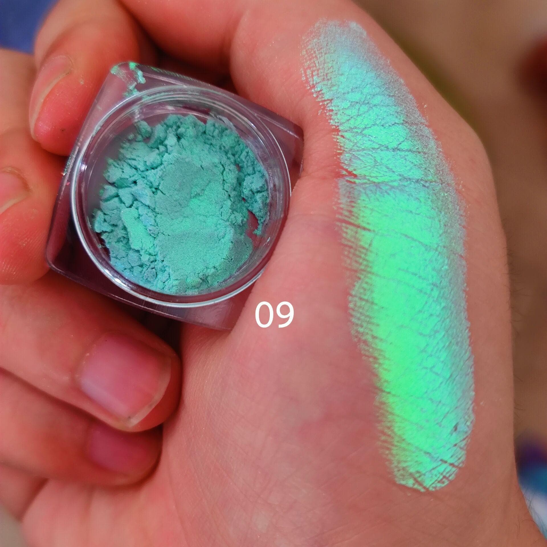 Chameleon Monochrome Eyeshadow Metallic Glitter Eye Shadow Palette Powder Radiant Pigment Shiny Eyes Makeup Cosmetics Maquillage