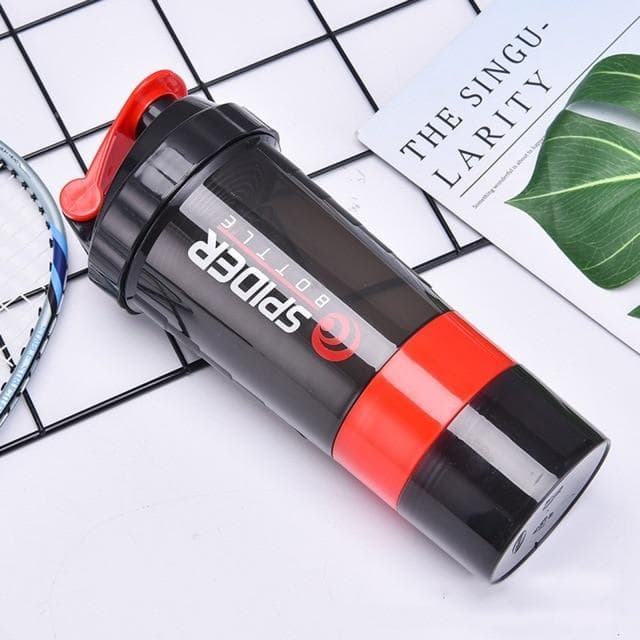Shaker Bottles for Protein Mixes - 28oz Protein Shaker Bottle - Blank Special Designed Easy Grip Drink Shaker Cup for Easy red